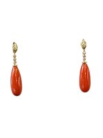 Orecchini Mandile 1922 Donna in Oro Corallo 1MORC4 - 1MORC4